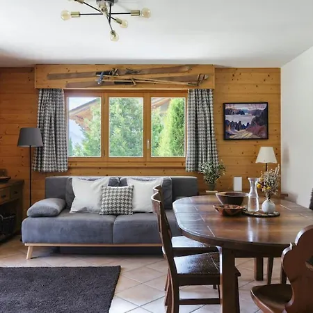 Auroch - - Cheminee - Parking - Vue - Calme * Verbier