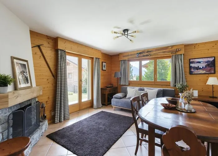 Appartement Auroch - - Cheminee - Parking - Vue - Calme Verbier